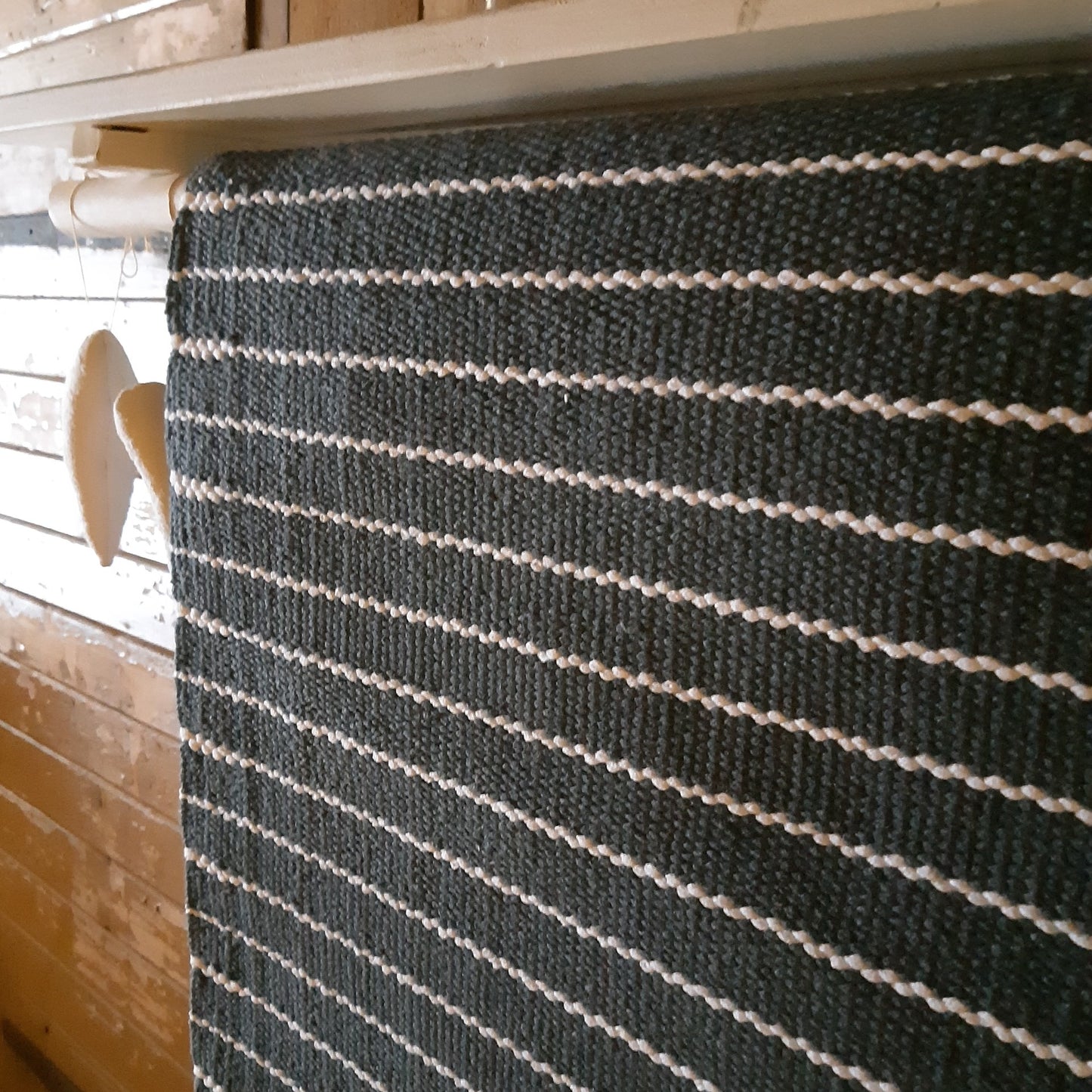 Purje Kotimainen Räsymatto Tummanharmaa