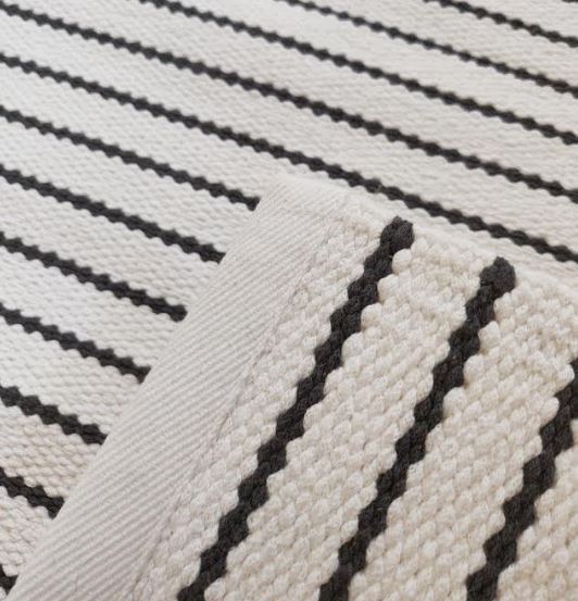 Purje Kotimainen Räsymatto Valkoinen