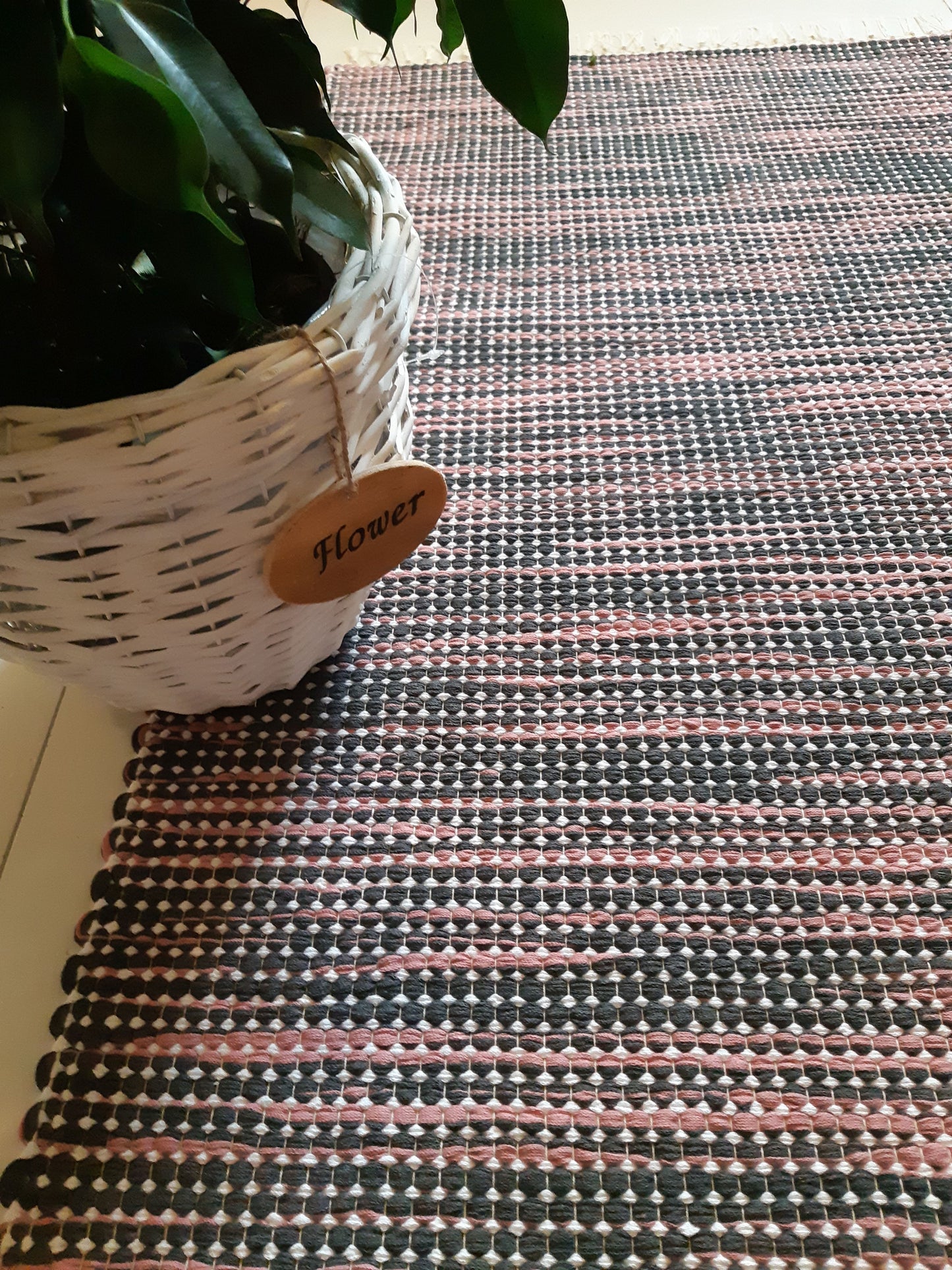 Kotimainen Räsymatto Jäkälä omilla väreillä & mitoilla