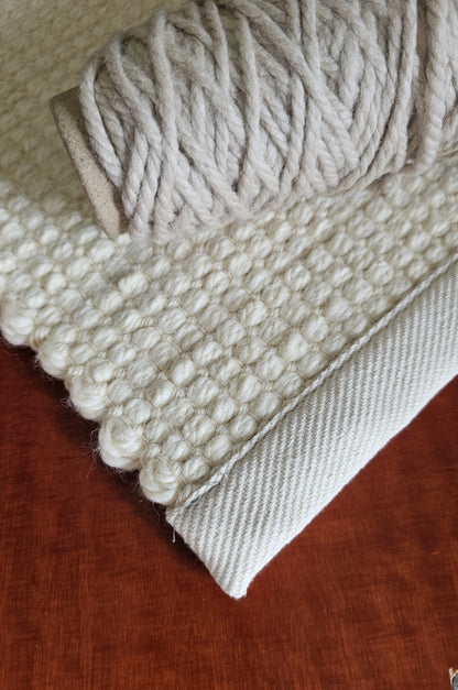 Helsinki Ullmatta - Finsk Handvävd Ullmatta