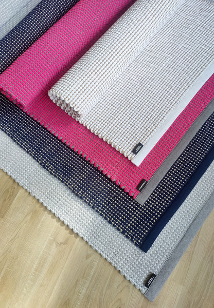 FINNISH HELSINKI RAG CARPET WITH YOUR OWN COLORS & DIMENSIONS