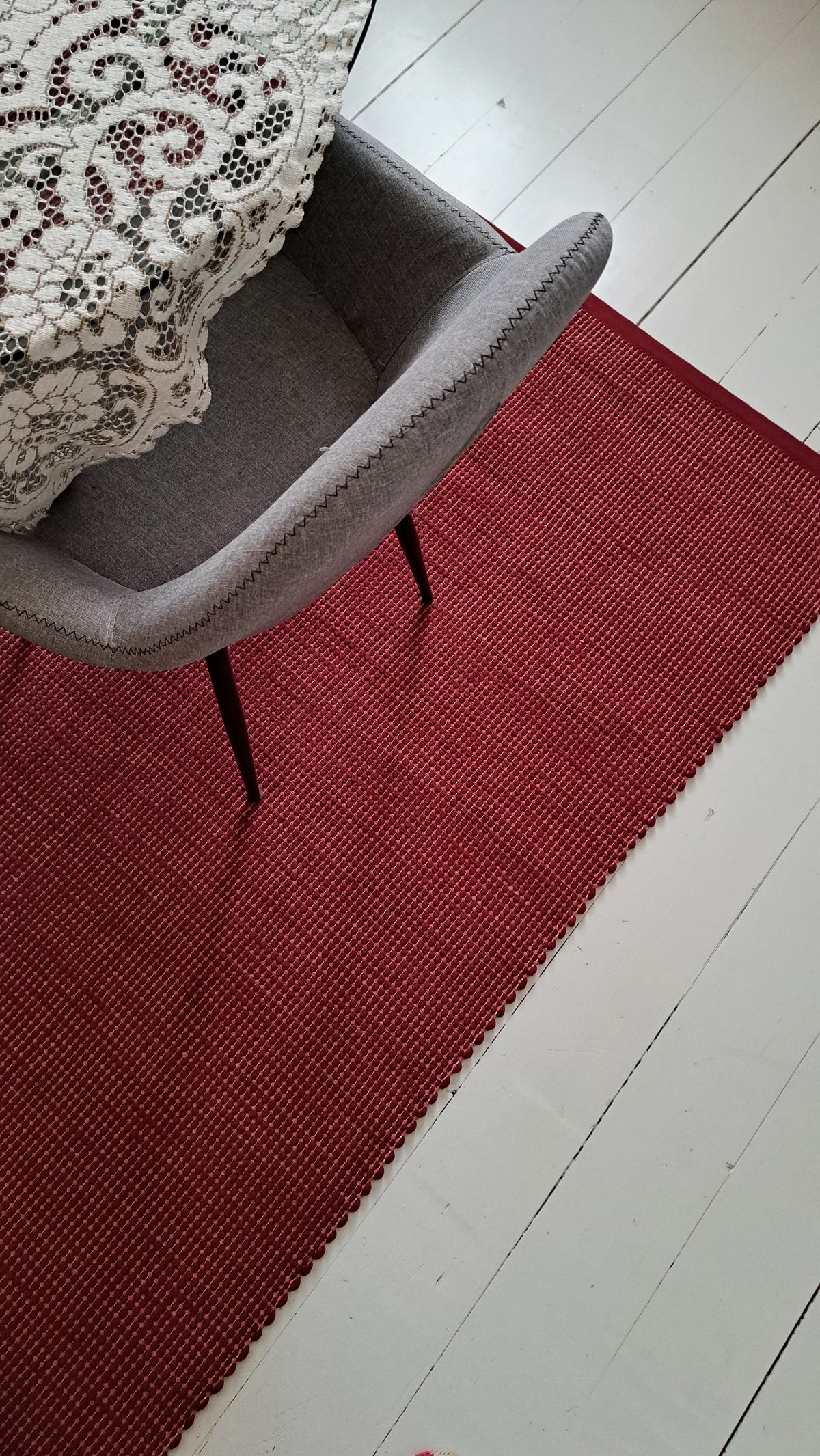 Kotimainen Helsinki Räsymatto Omilla Väreillä & Mitoilla